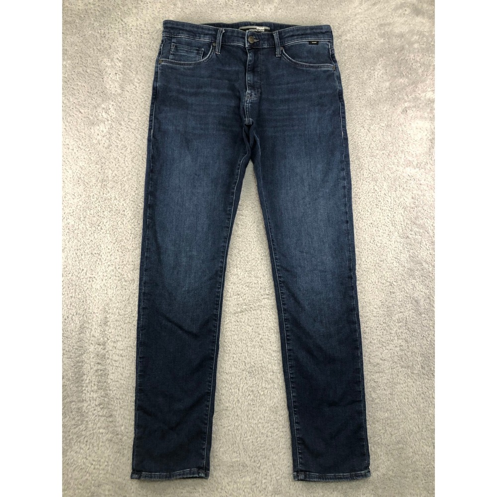 Mavi Jeans Men 33x34 Blue Jake Slim Leg Denim Stretch